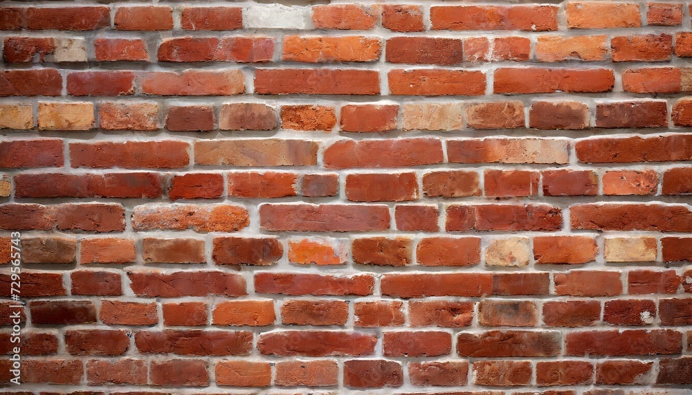 Naklejka premium vintage red brick wall
