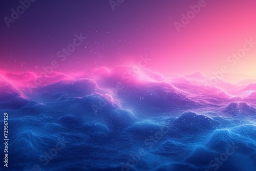 Abstract gradient illustration. Noisy grainy texture backdrop. Blank for design.