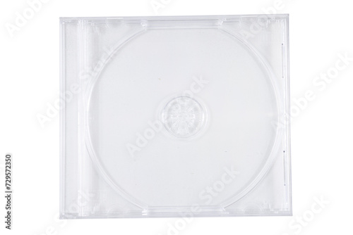 CD Disk Packaging White Background