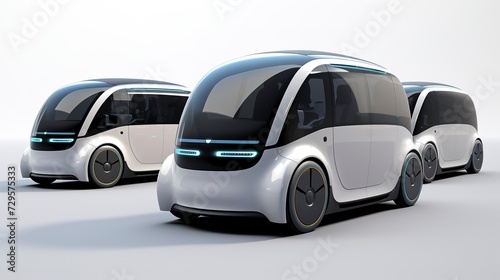 A photo of Autonomous Electric Cars © Xfinity Stock