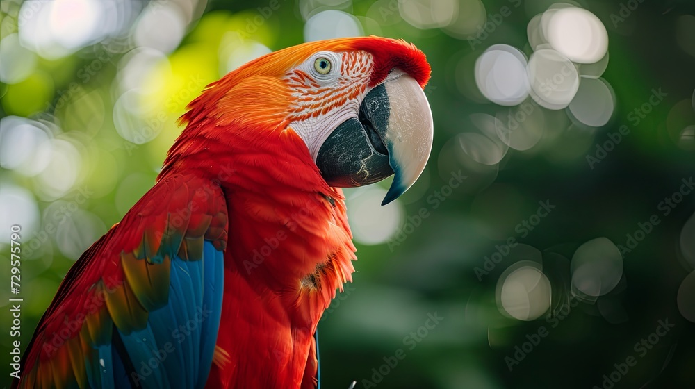 Close up of a parrot Close up of a parrot