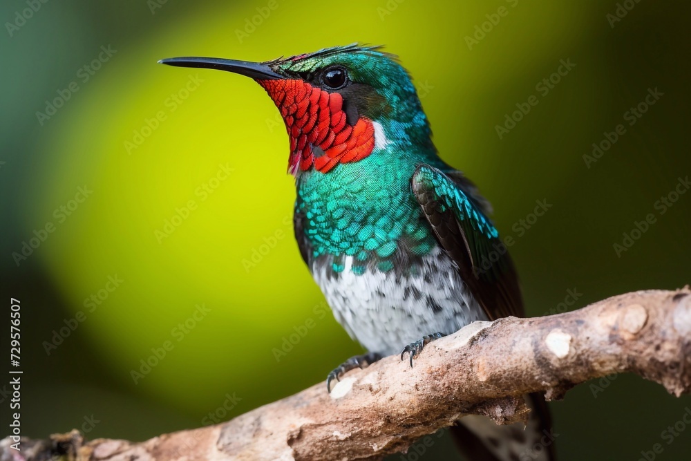Bee hummingbird male, the smallest bird in the world Bee hummingbird male, the smallest bird in the world