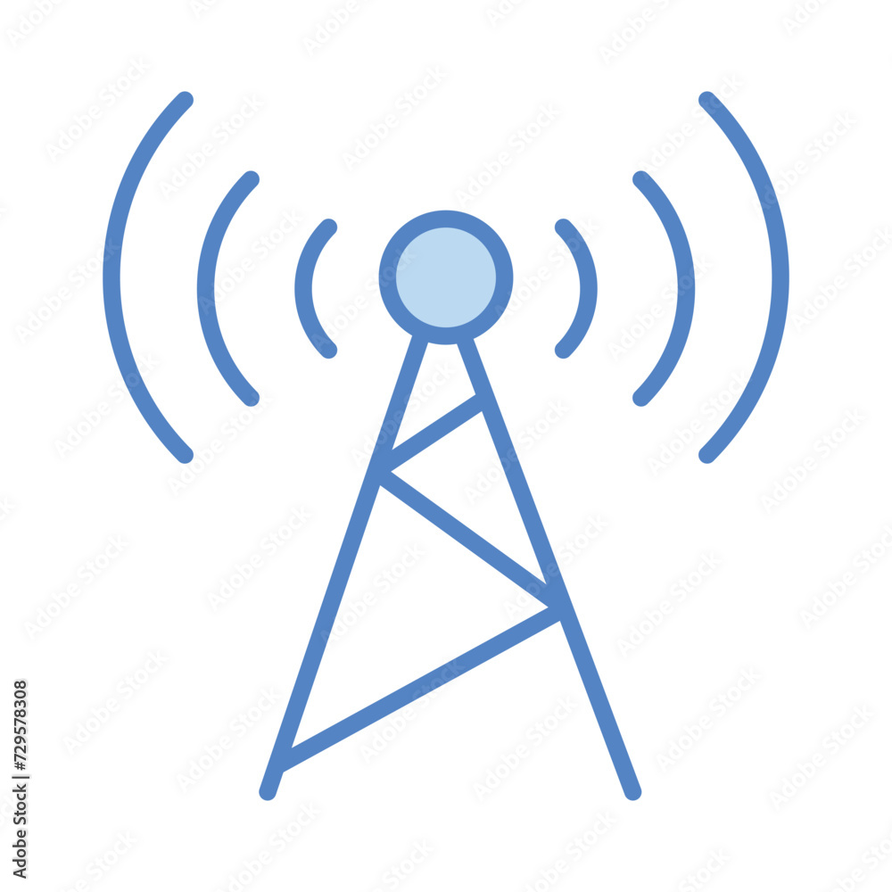 Antenna icon vector stock illustration Antenna icon vector stock illustration