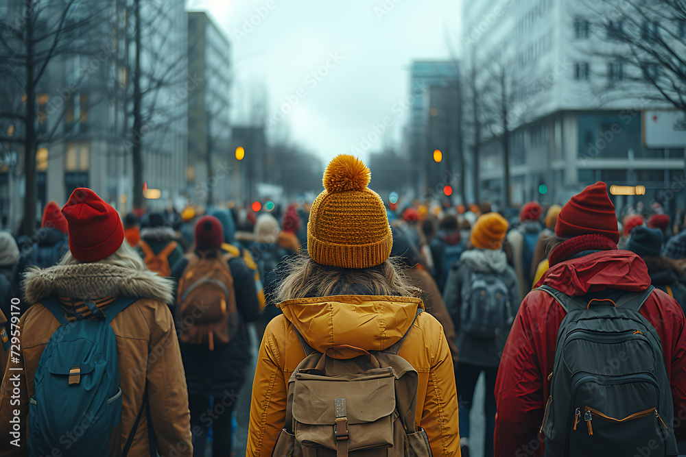 protesting people. Group of protestors with their fists raised up in the air. Activists protesting on the street.
protesting people. Group of protestors with their fists raised up in the air. Activists protesting on the street.
