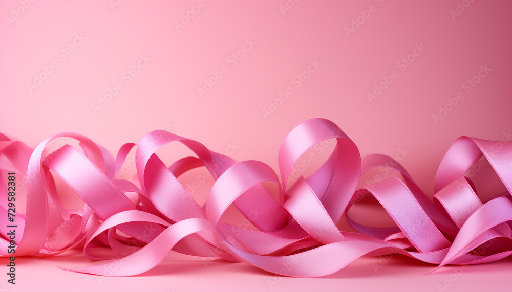 Abstract pink backdrop with shiny gift pattern for birthday celebration generated by AI Abstract pink backdrop with shiny gift pattern for birthday celebration generated by AI