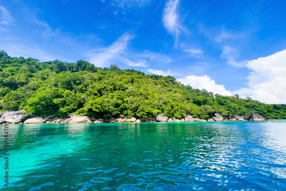 Beautiful landscape of the Similan Islands, Thailand