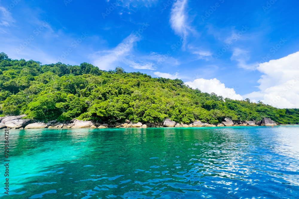 Beautiful landscape of the Similan Islands, Thailand Beautiful landscape of the Similan Islands, Thailand