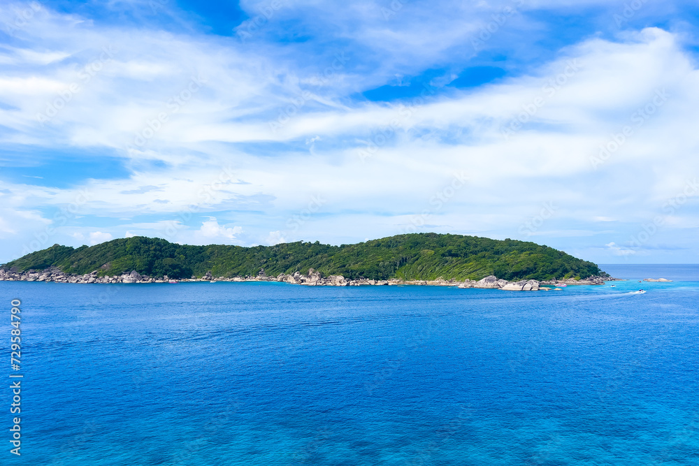 Beautiful landscape of the Similan Islands, Thailand