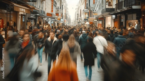 Blurred Faces in Crowded Space: Capturing Social Phobia Anxiety