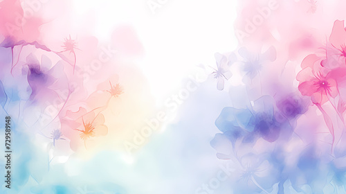 Fototapeta Naklejka Na Ścianę i Meble -  Gradient abstract watercolor background, abstract texture
