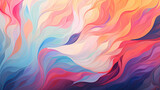 Rainbow gradient abstract colorful watercolor background