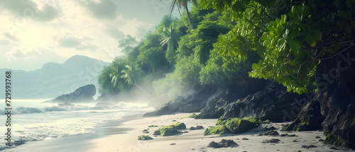Tropical Beach Resource © Korey