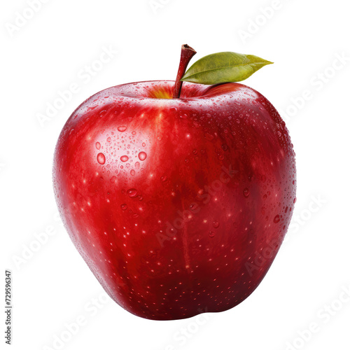 red apple