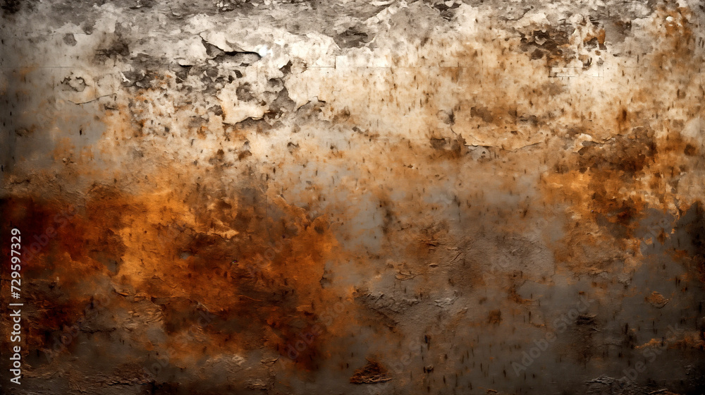 Old rusty background. The texture is made in grunge style.
