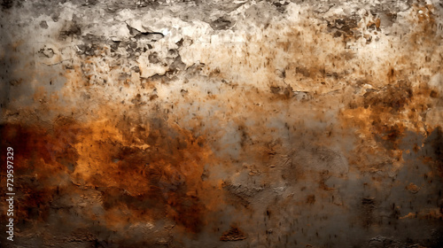 Old rusty background. The texture is made in grunge style. © PETR BABKIN