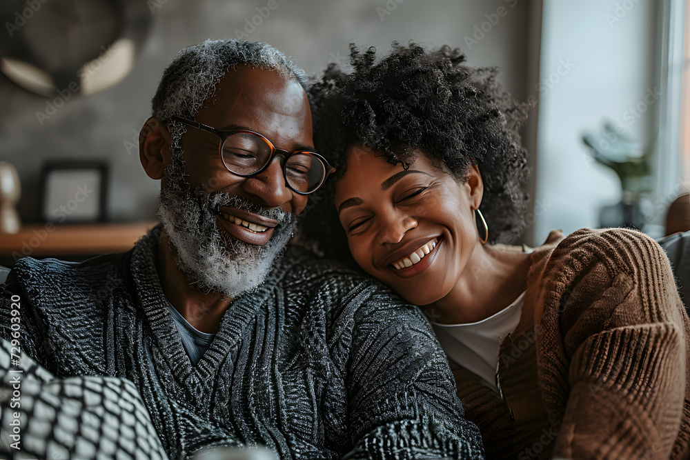 Obraz premium portrait of a happy romantic elderly couple. family relationships and friendship between a man and a woman