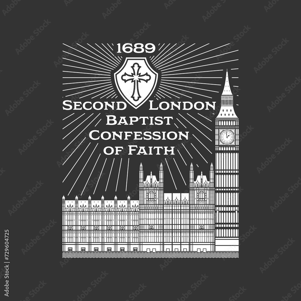 Reformed christian art. The 1689 Baptist Confession of Faith.