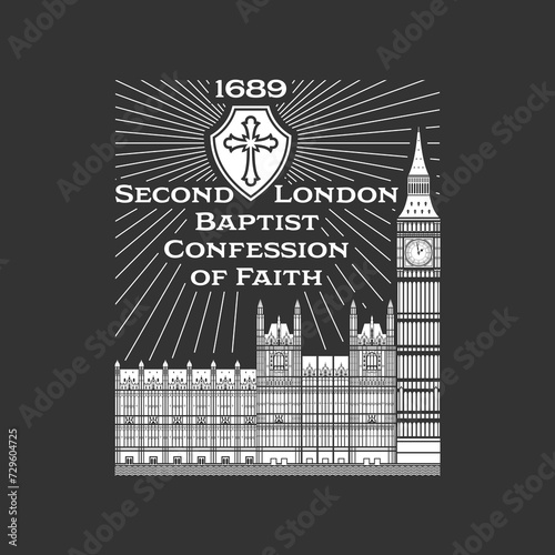 Reformed christian art. The 1689 Baptist Confession of Faith.