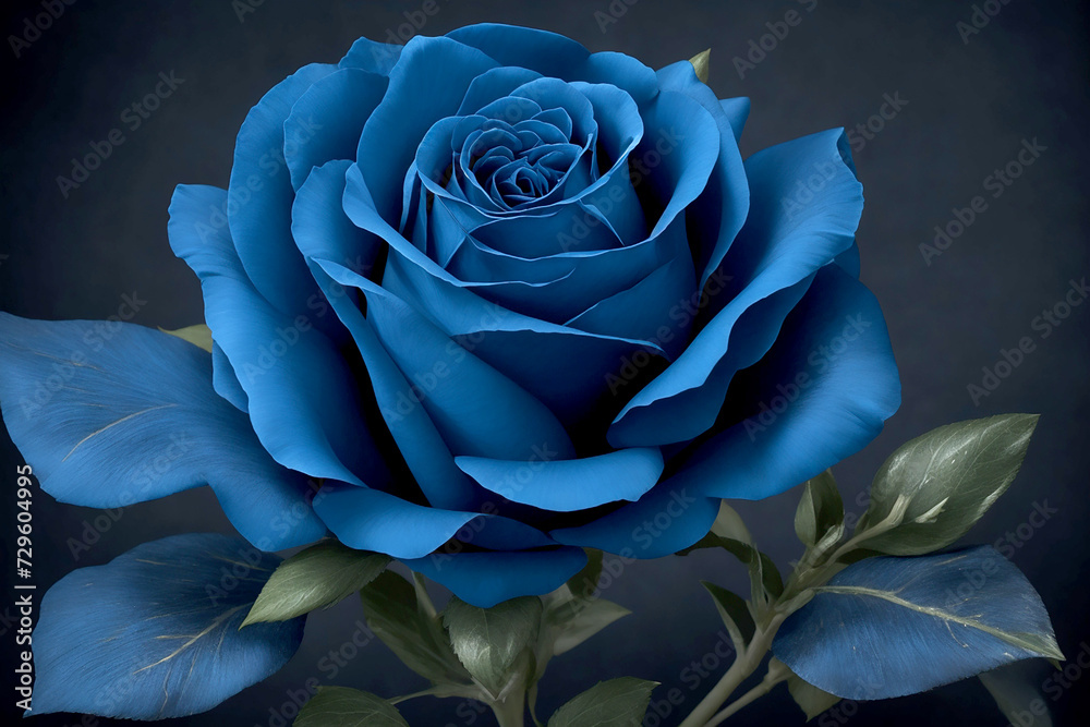 single blue rose single blue rose