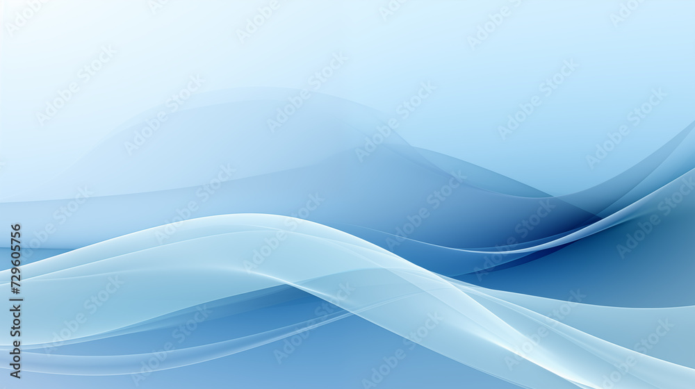 Obraz premium Gradient Blue liquid background. wavy blue wallpaper. Wave blue gradient background. Abstract blue color background.