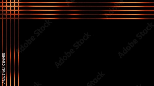 Luxury motion graphics. Copper background. Futuristic frame.