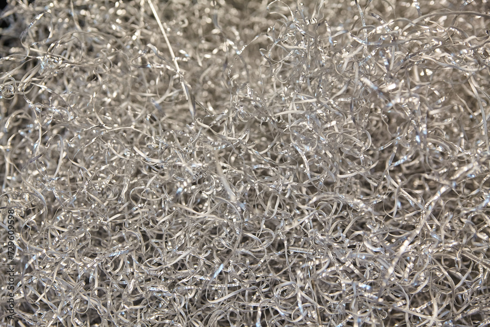 Metal Shavings Texture from Industrial Machining Metal Shavings Texture from Industrial Machining