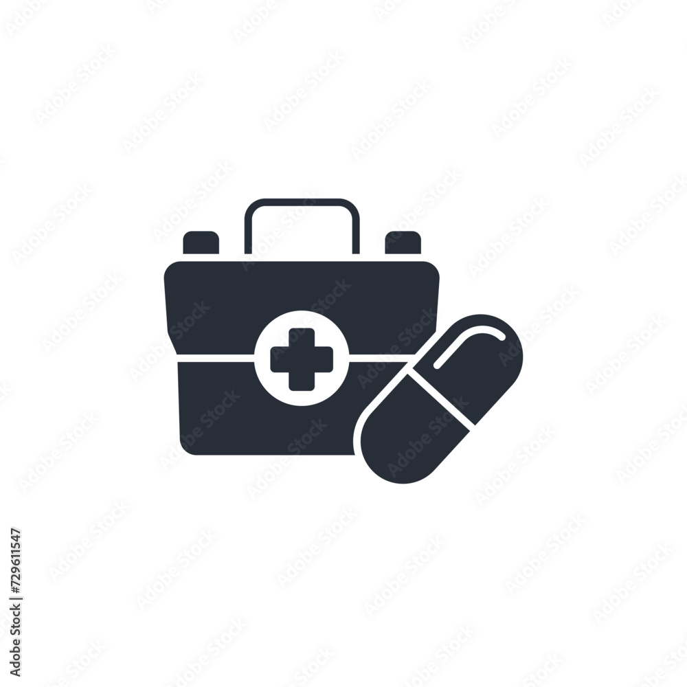 first aid kit icon. vector.Editable stroke.linear style sign for use web design,logo.Symbol illustration. first aid kit icon. vector.Editable stroke.linear style sign for use web design,logo.Symbol illustration.