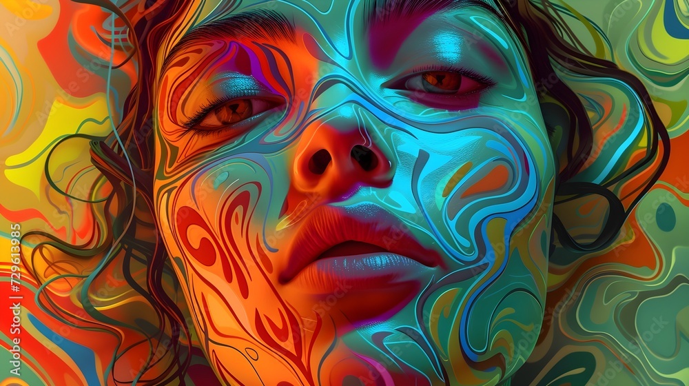 Engaging Therapy: Playful Interactions & Vibrant Digital Illustrations with Thin Lines in Photographic Portraits Engaging Therapy: Playful Interactions & Vibrant Digital Illustrations with Thin Lines in Photographic Portraits