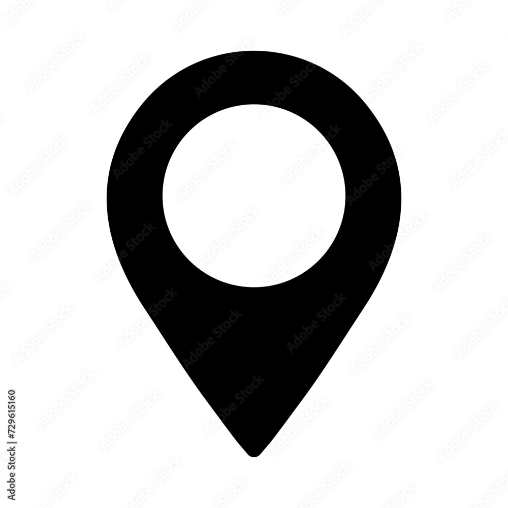 Map marker icon, location pin, gps, map pin icon. Vector illustration. Map marker icon, location pin, gps, map pin icon. Vector illustration.