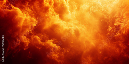orange smoke texture background photo