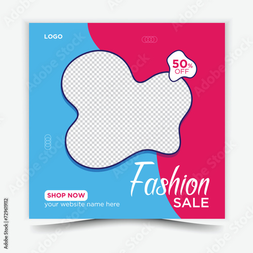 Fashion Social Media Post Template Design Is Essential to Grow Business. So It Is Inevitable For The Success Of The Company.