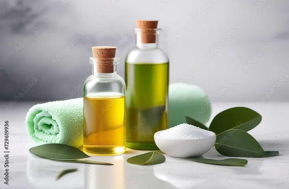 spa still life with oil spa still life with oil