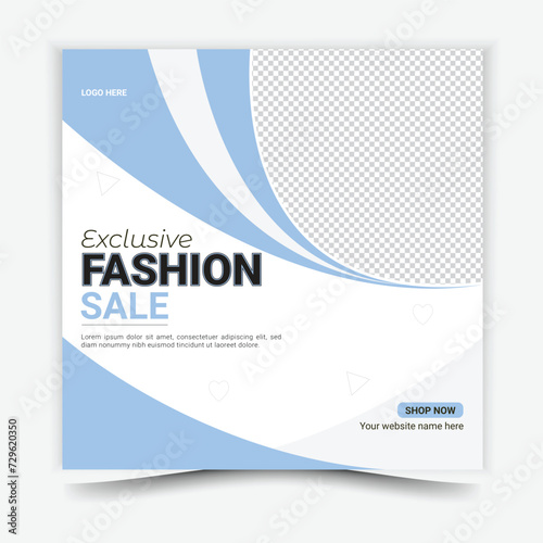 Fashion Social Media Post Template Design Is Essential to Grow Business. So It Is Inevitable For The Success Of The Company.