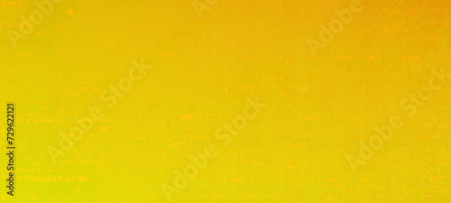 Yellow widescreen background. Simple design backdrop for banners, posters, and various design works