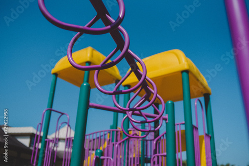Obraz na płótnie Children's Playground Jungle Gym