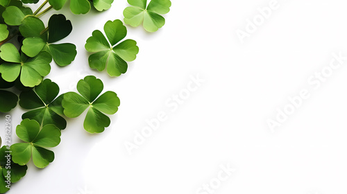 St. Patrick's Day celebration with copy space for text photo