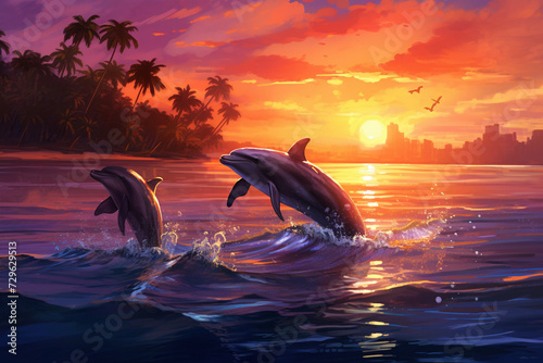 Delfin unter Wasser © Christopher