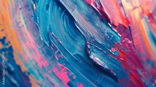 Painted Emotions  Abstract Strokes Reflecting Mood Fluctuations   Ultra Realistic 8K   Film Camera   AdobeStock