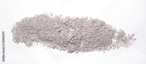 Quadro su tela White Background With Ashen Fine Sand