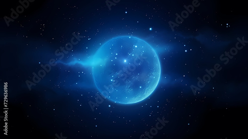 Wallpaper Mural Space galaxy background, 3D illustration of nebulae in the universe Torontodigital.ca