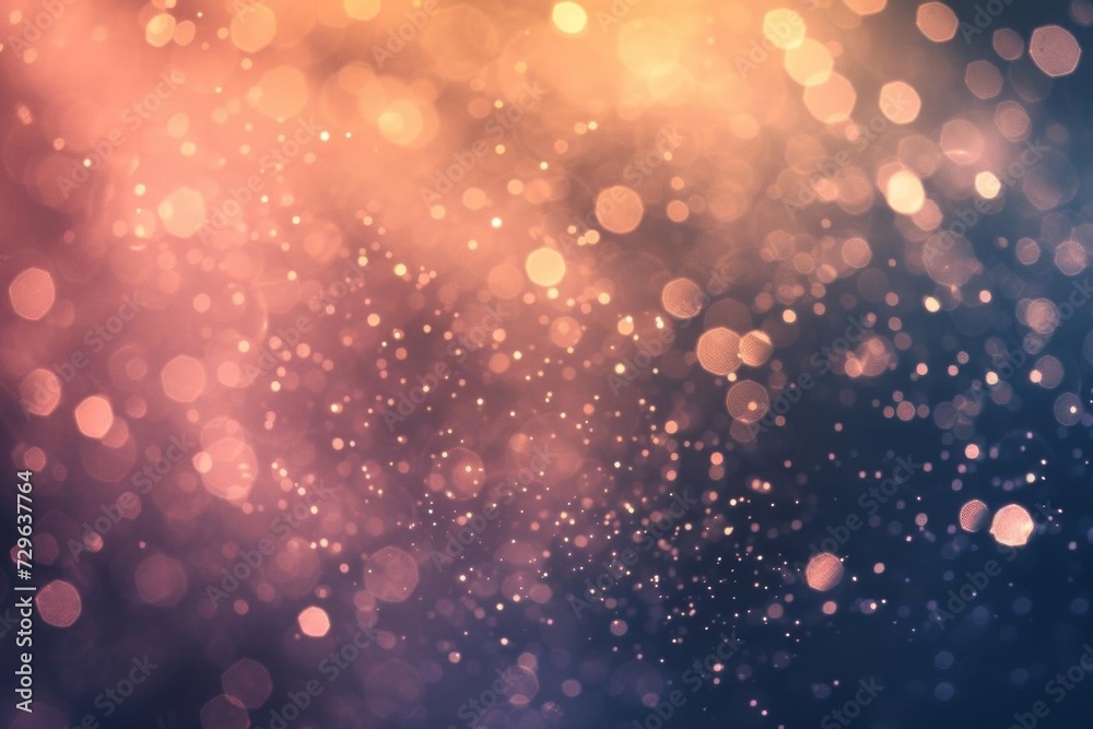 Ethereal bokeh background with light Featuring glitter Diamond dust And subtle tonal variations Creating a magical and dreamy atmosphere perfect for festive or elegant designs - obrazy, fototapety, plakaty 