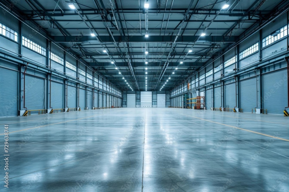 Modern logistics warehouse Architecture Structure