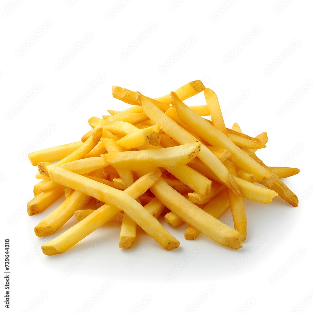 french fries on white background,
a pile of french fries french fries on white background,
a pile of french fries