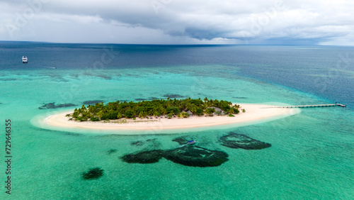 Tivua private island in Fiji photo