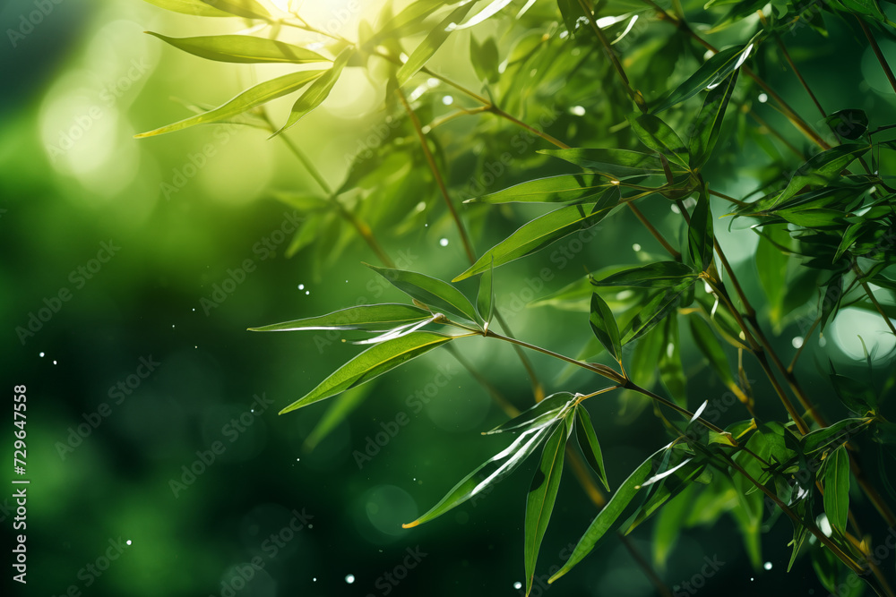 Fototapeta premium Bamboo tree in the forest. Earth Day
