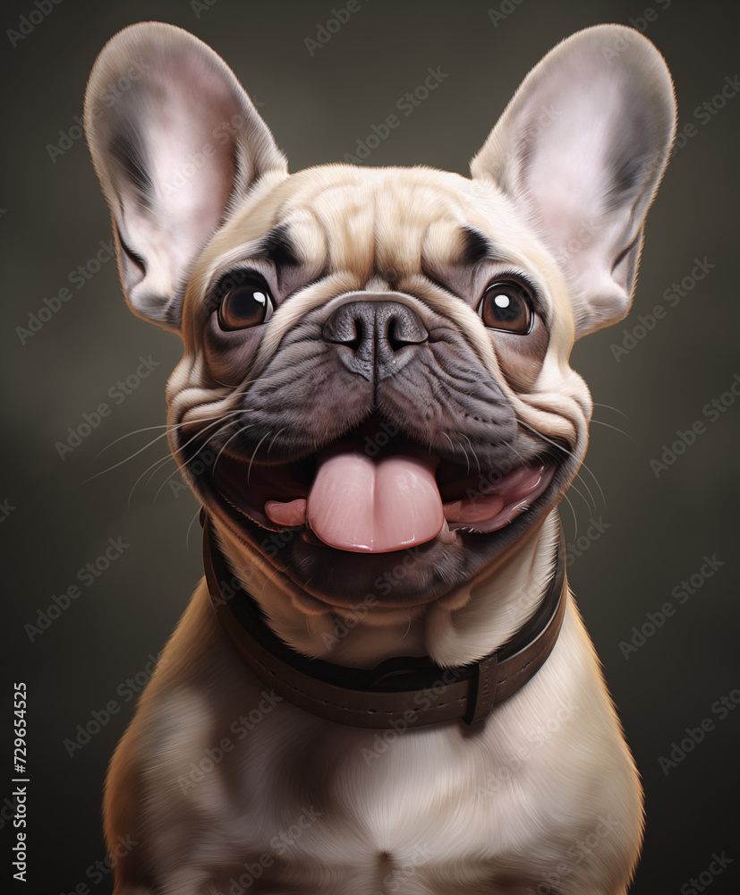 Fototapeta premium french bulldog portrait