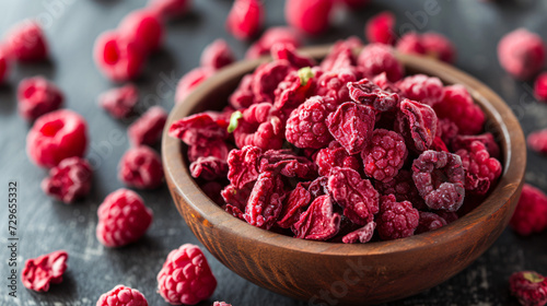 freeze dried raspberries