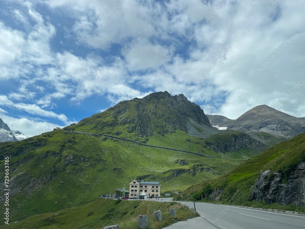 Road to the mountains, Grossglockner High Alpine Road