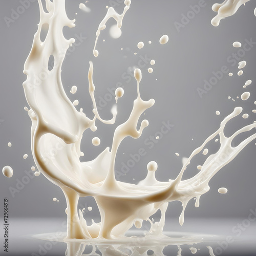Splash milk photo