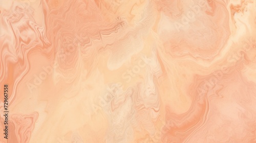 Fuzz peach color marble background. Generative AI